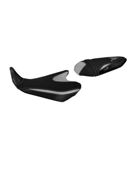 Funda de asiento compatible con Yamaha MT-07 (14-17) modelo Stromboli