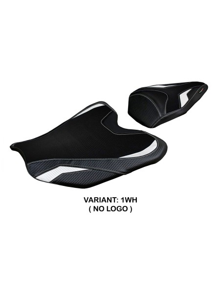 Housse de selle compatible Honda CBR 1000 RR-R Fireblade (20-22) modèle Adrano