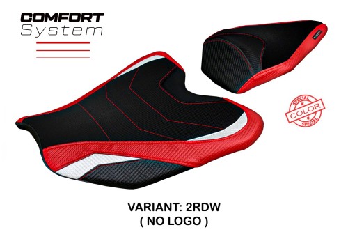 Funda de asiento compatible Honda CBR 1000 RR-R Fireblade (20-22) modelo Pedara special color comfort system 2