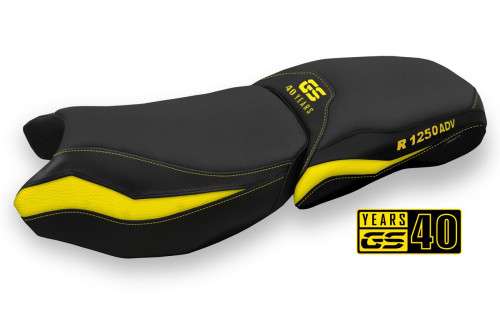 Funda de asiento compatible con BMW R 1250 GS Adventure (19-22) modelo Gignese