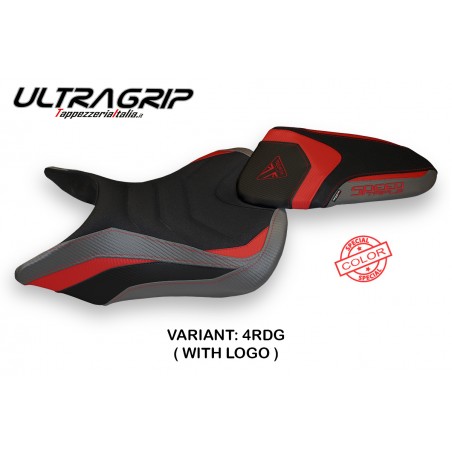 Funda de asiento compatible con Triumph Speed Triple (16-21) modelo Resia special color ultragrip