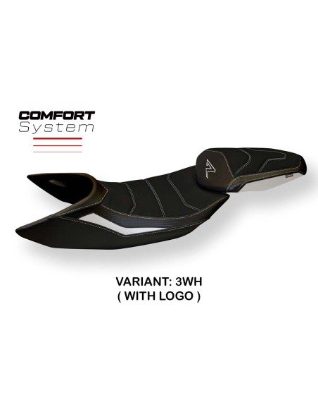 Rivestimento sella compatibile KTM 1290 Super Duke R (14-19) modello Janna 3 comfort system