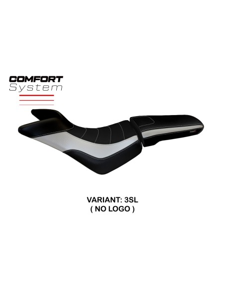 Funda de asiento compatible con Triumph Tiger 800/800 XC (10-20) modelo Padova comfort system