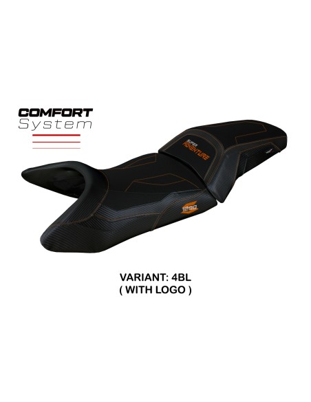 Seat cover compatible KTM 1290 Super Adventure S (21-22) Lumiar comfort system model
