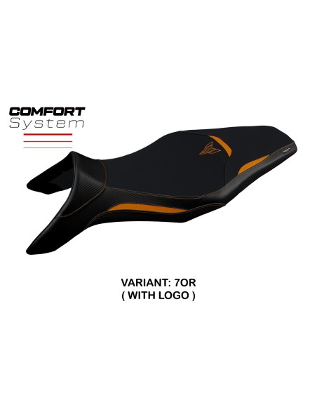 Seat cover compatible Yamaha MT-09 (13-20) Asha comfort system model