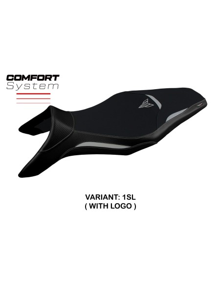 Funda de asiento compatible con Yamaha MT-09 (13-20) modelo Asha comfort system