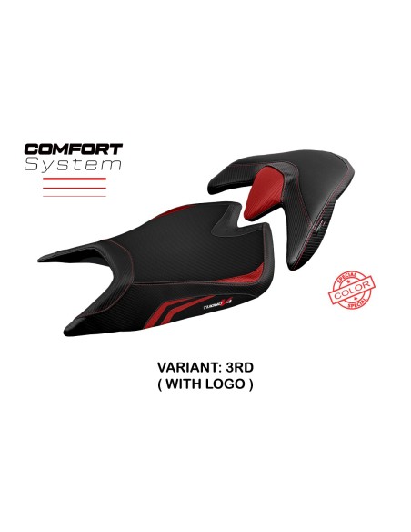 Sitzbezug kompatibel Aprilia Tuono V4 (21-22) Modell Zuera special color comfort system