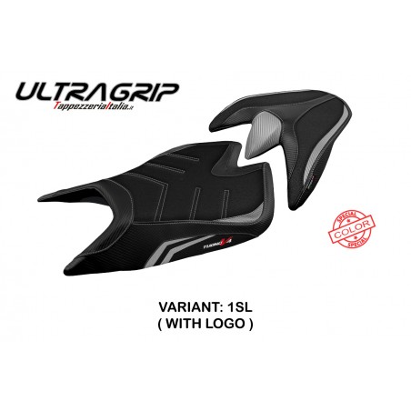 Funda de asiento compatible Aprilia Tuono V4 (21-22) modelo Zuera special color ultragrip