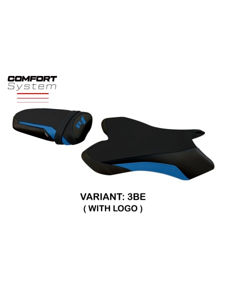 Funda de asiento compatible Yamaha R1 (04-06) modelo Biel comfort system