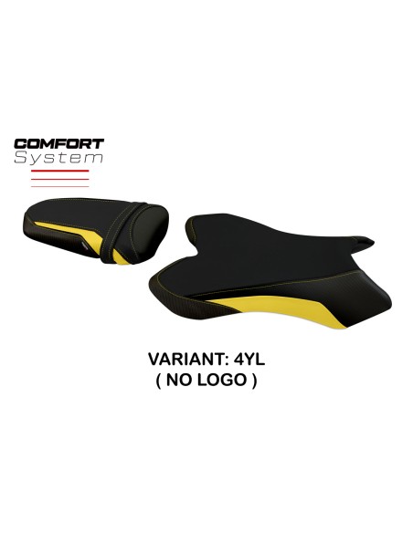 Funda de asiento compatible Yamaha R1 (04-06) modelo Biel comfort system