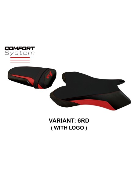 Funda de asiento compatible Yamaha R1 (04-06) modelo Biel comfort system