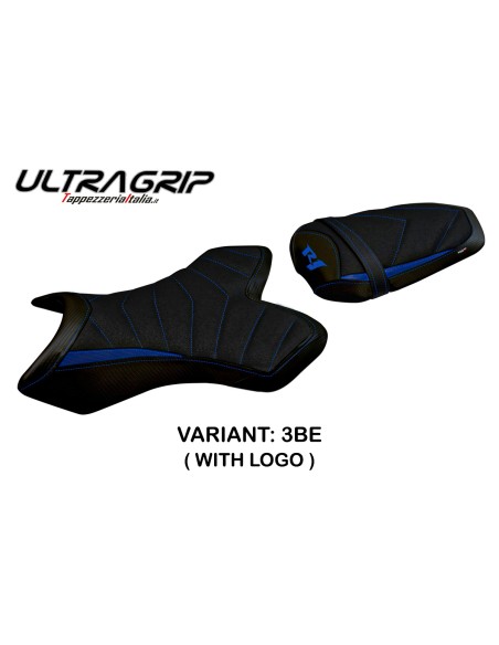 Funda de asiento compatible con Yamaha R1 (04-06) modelo Tolone 1 ultragrip