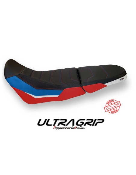 Funda de asiento compatible Honda Africa Twin 1000 Adventure (18-19) modelo Ufa special color 2 ultragrip