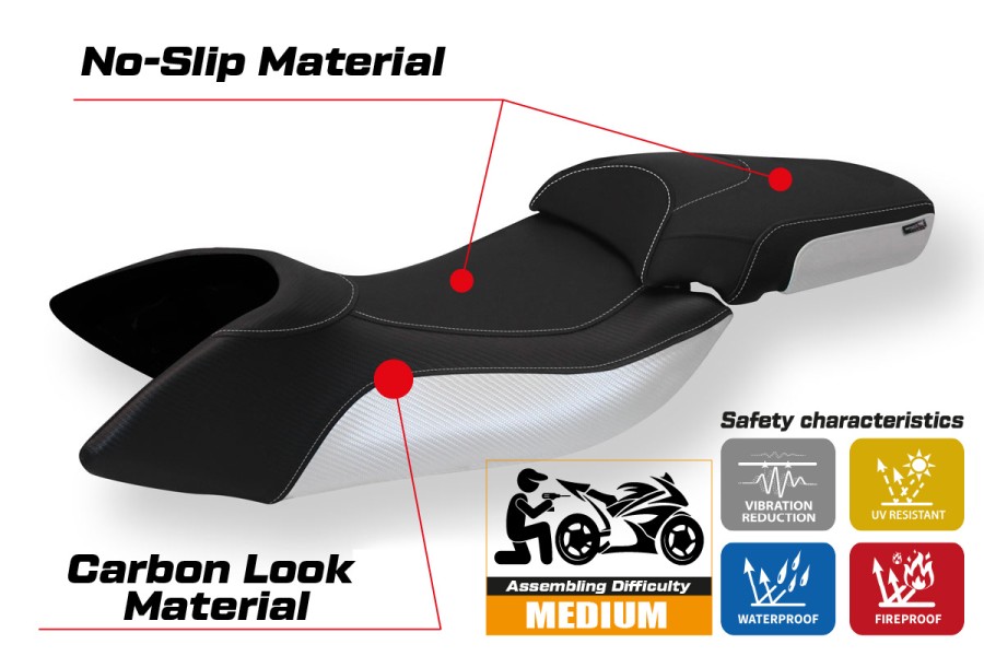 Seat cover compatible Aprilia Mana 850 (07-16) Bali 1 model