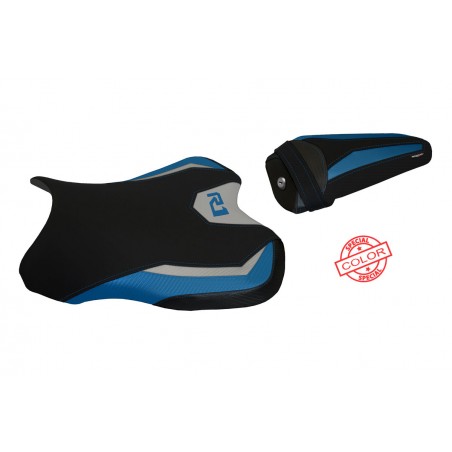 Housse de selle compatible Yamaha R1 (15-22) modèle special color Bilbao