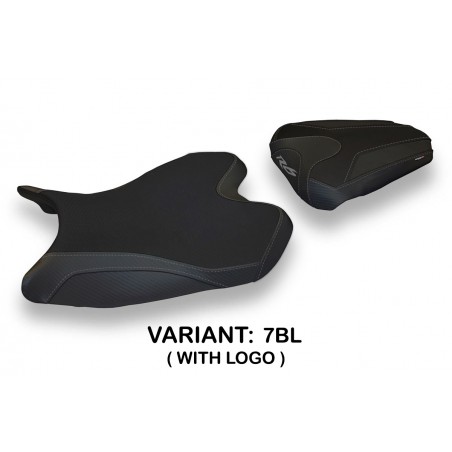 Funda de asiento compatible con Yamaha R6 (08-16) modelo Rossano 1