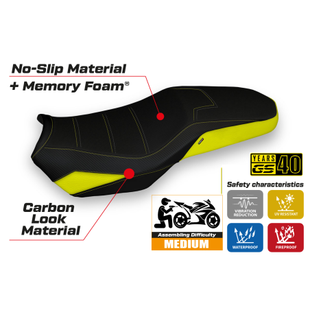 Sitzbezug kompatibel BMW F 750/850 GS (18-22) Modell Nyala comfort system