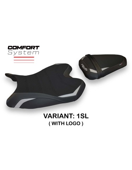 Housse de selle compatible Yamaha R6 (08-16) modèle Passavia 1 comfort system