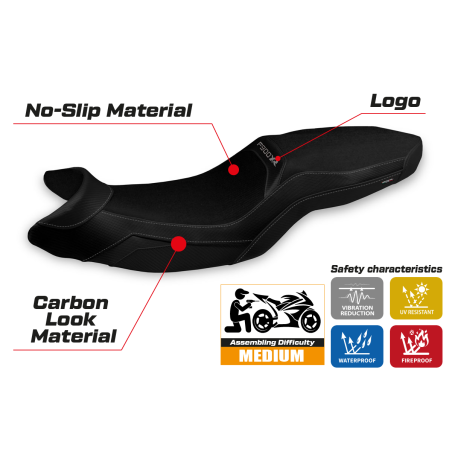 Rivestimento sella compatibile BMW F 900 XR (19-22) modello Arima