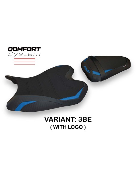 Housse de selle compatible Yamaha R6 (08-16) modèle Passavia 1 comfort system