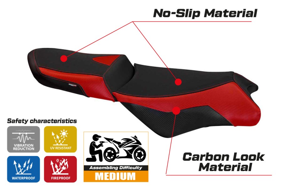 Sitzbezug kompatibel BMW K 1300 GT Modell (09-11) Anapa 1 comfort system