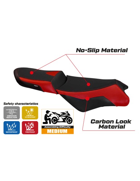 Sitzbezug kompatibel BMW K 1300 GT Modell (09-11) Anapa 1 comfort system