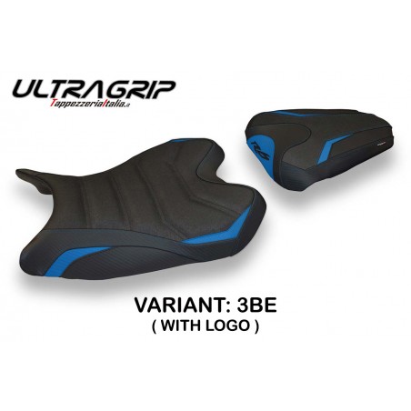 Funda de asiento compatible con Yamaha R6 (08-16) modelo Bardi 1 ultragrip