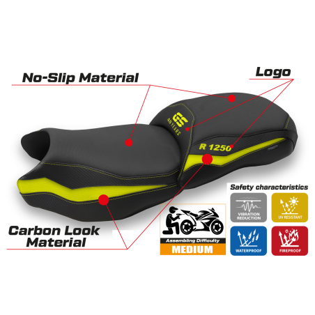 Seat cover compatible BMW R 1250 GS (19-22) Linxi model