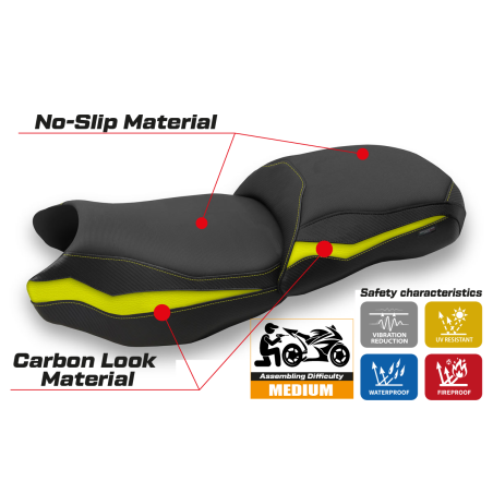 Seat cover compatible BMW R 1250 GS (19-22) Linxi model