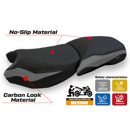 Seat cover compatible BMW R 1250 GS Adventure (19-22) Baceno 4 model