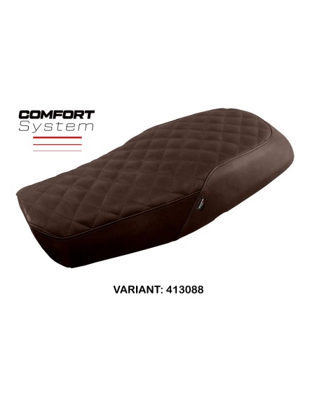 Housse de selle compatible Honda CB 1100 RS (17-22) modèle Damal comfort system