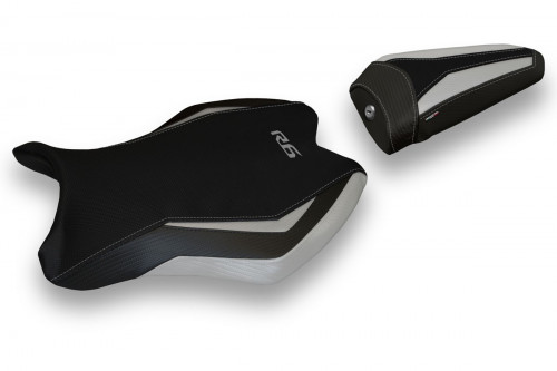 Funda de asiento compatible con Yamaha R6 (17-22) modelo Vaasa 3