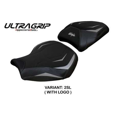 Housse de selle compatible Kawasaki Ninja H2 1000 SX (18-22) modèle Moniz ultragrip