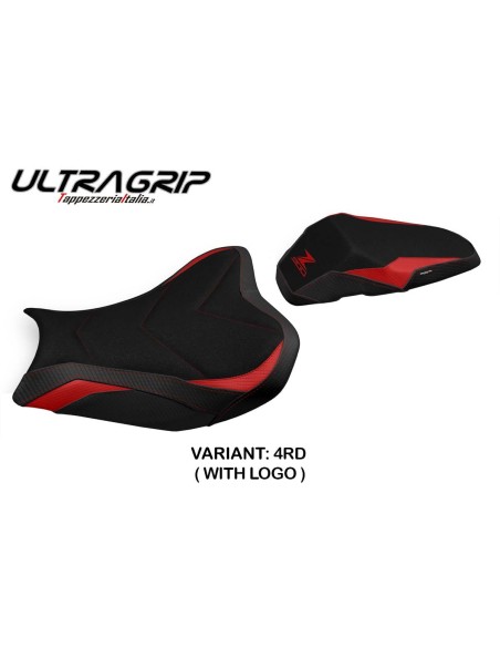 Funda de asiento compatible con Kawasaki Z 900 (17-22) modelo Shara 1 ultragrip