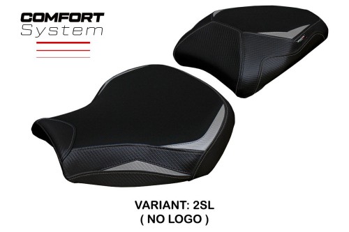 Funda de asiento compatible Kawasaki Ninja H2 1000 SX (18-22) modelo Moniz comfort system 2