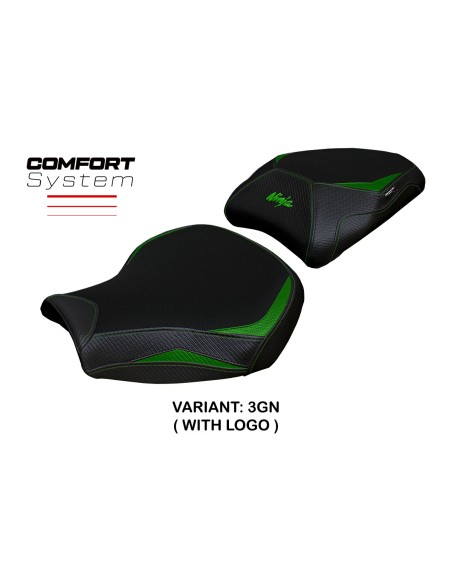 Sitzbezug kompatibel Kawasaki Ninja H2 1000 SX (18-22) Modell Moniz comfort system