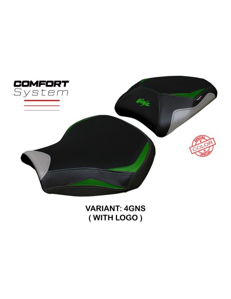 Seat cover compatible with Kawasaki Ninja H2 1000 SX (18-22) model Moniz comfort system