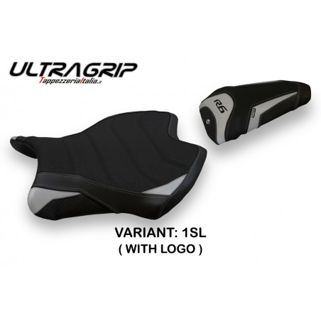 Funda de asiento compatible con Yamaha R6 (17-22) modelo Helsinki 1 ultragrip