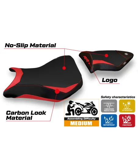 Seat cover compatible BMW S 1000 RR (12-14) Baku 2 model