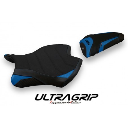 Funda de asiento compatible con Yamaha R6 (17-22) modelo Helsinki 1 ultragrip