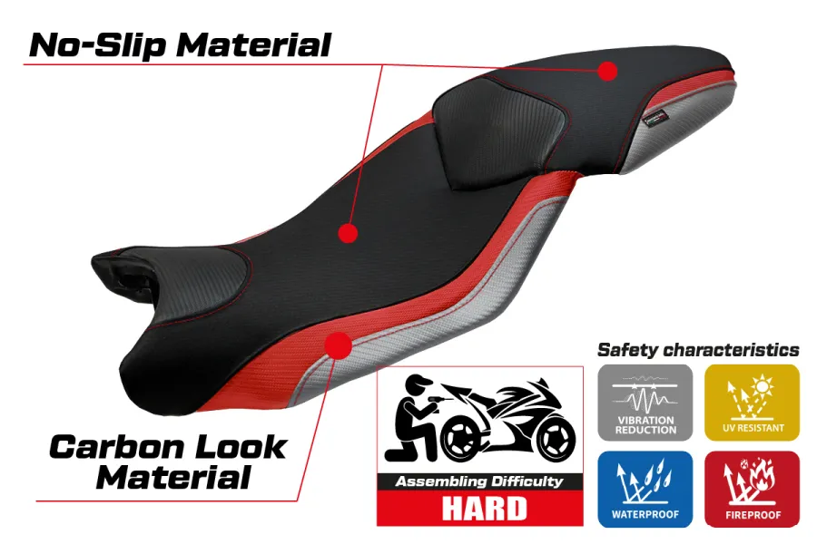 Rivestimento sella compatibile BMW S 1000 XR (15-19) modello Ardea special color