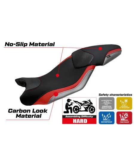 Sitzbezug kompatibel BMW S 1000 XR (15-19) Modell Ardea Sonderfarbe