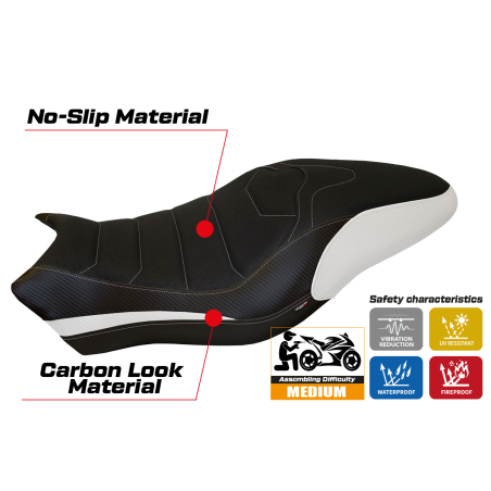 Seat cover compatible Ducati Monster 797 (17-20) Piombino 1 ultragrip model
