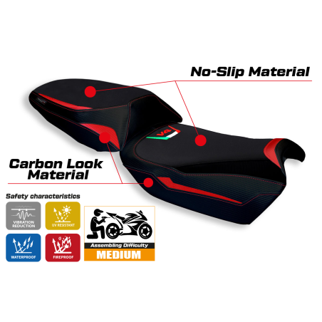 Rivestimento sella compatibile Ducati Multistrada V4 (21-22) modello Tokat