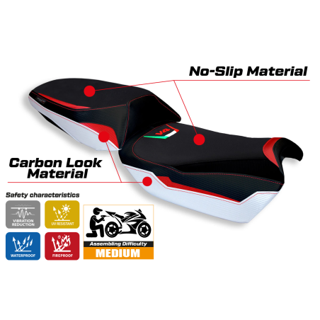 Seat cover compatible Ducati Multistrada V4 (21-22) Tokat special color model