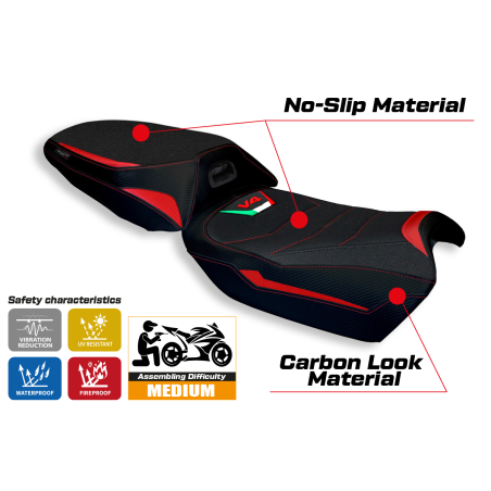 Seat cover compatible Ducati Multistrada V4 (21-22) Adelaide ultragrip model