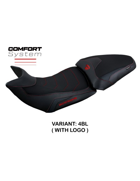 Housse de selle compatible Ducati Multistrada V2 (21-22) modèle Haria comfort system