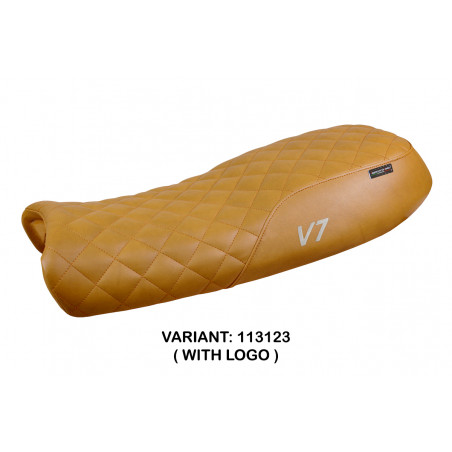 Funda de asiento compatible con Moto Guzzi V7 modelo Davis Vintage