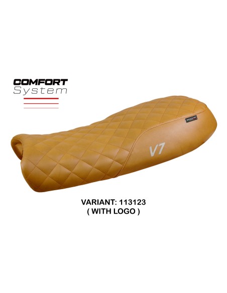 Sitzbezug kompatibel Moto Guzzi V7 Modell Davis Vintage comfort system