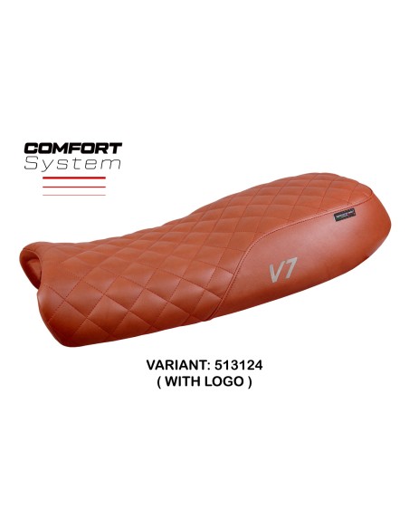 Sitzbezug kompatibel Moto Guzzi V7 Modell Davis Vintage comfort system